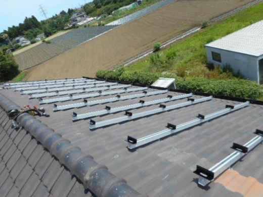 茨城県にて太陽光発電
