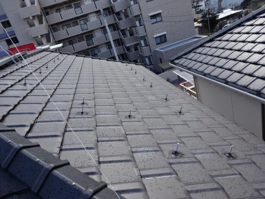 瓦にも太陽光