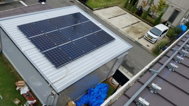 長野市  太陽光発電システム工事