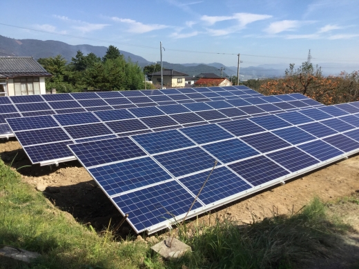 福島県 産業用太陽光発電システム